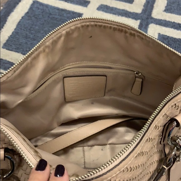 Coach Kristin woven satchel - Picture 7 of 8